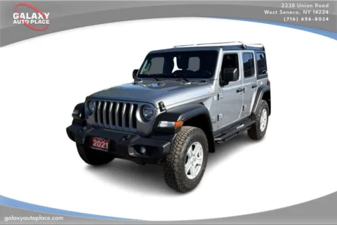 Silver 2021 Jeep Wrangler Unlimited Sport S for sale in West Seneca, NY