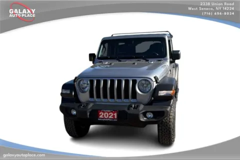 Photos of 2021 Jeep Wrangler Unlimited Sport S for sale in West Seneca, NY at Galaxy Auto Place