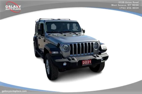 Another view of 2021 Jeep Wrangler Unlimited Sport S for sale in West Seneca, NY at Galaxy Auto Place