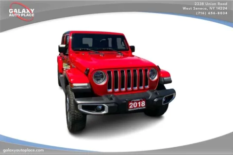 Another view of 2018 Jeep Wrangler Unlimited Sahara for sale in West Seneca, NY at Galaxy Auto Place
