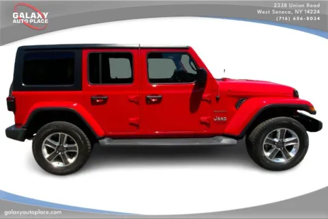 More photos of 2018 Jeep Wrangler Unlimited Sahara at Galaxy Auto Place, NY