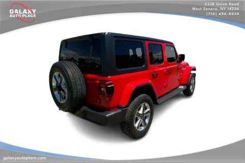 More photos of 2018 Jeep Wrangler Unlimited Sahara at Galaxy Auto Place, NY