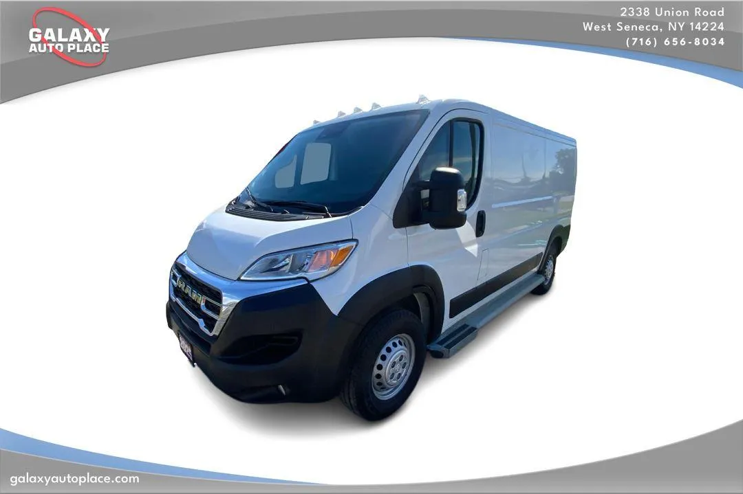 White 2025 Ram ProMaster Cargo Van Tradesman for sale in West Seneca, NY