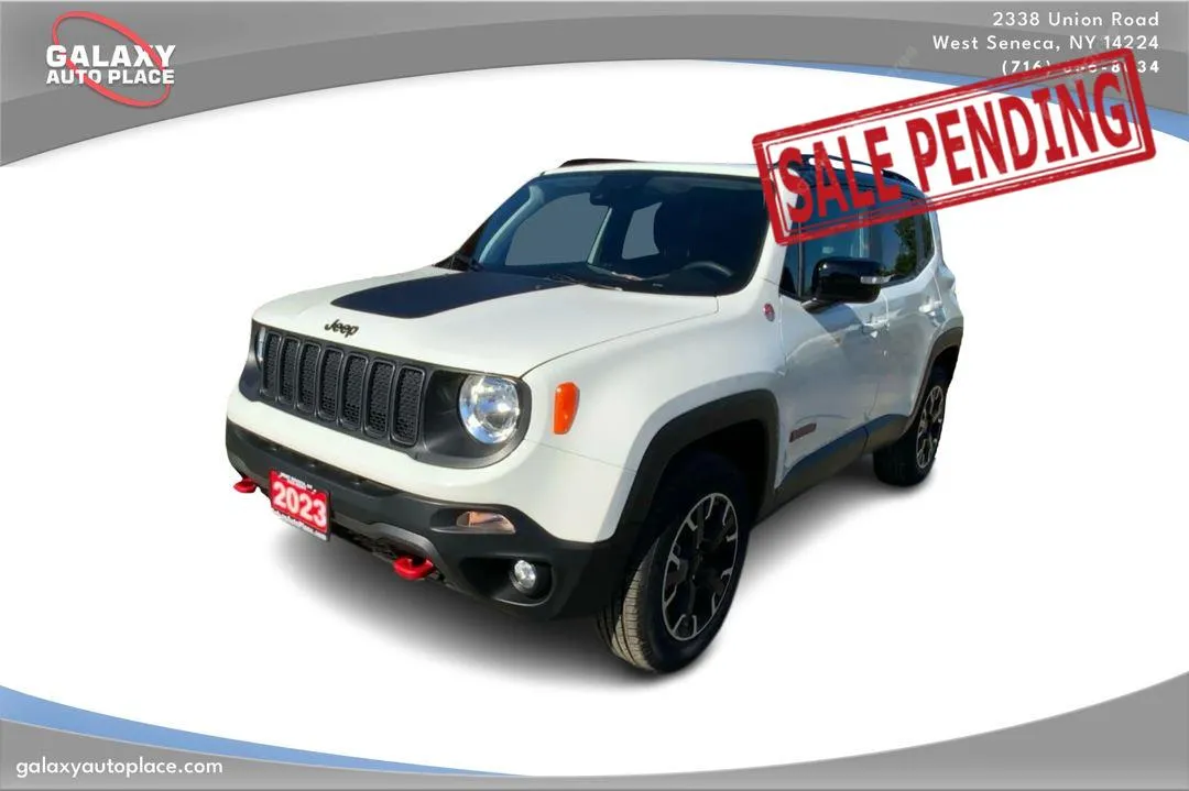 White 2023 JEEP RENEGADE Trailhawk for sale in West Seneca, NY