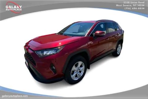 Red 2019 Toyota RAV4 XLE for sale in West Seneca, NY
