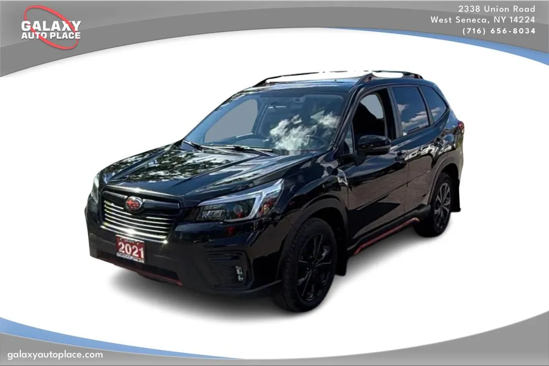 Black 2021 Subaru Forester Sport for sale in West Seneca, NY