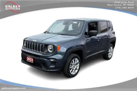 Blue 2023 Jeep Renegade Latitude for sale in West Seneca, NY