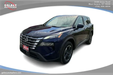 Blue 2024 Nissan Rogue SV for sale in West Seneca, NY