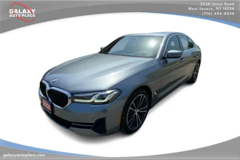 Gray 2021 BMW 5 Series 540i for sale in West Seneca, NY