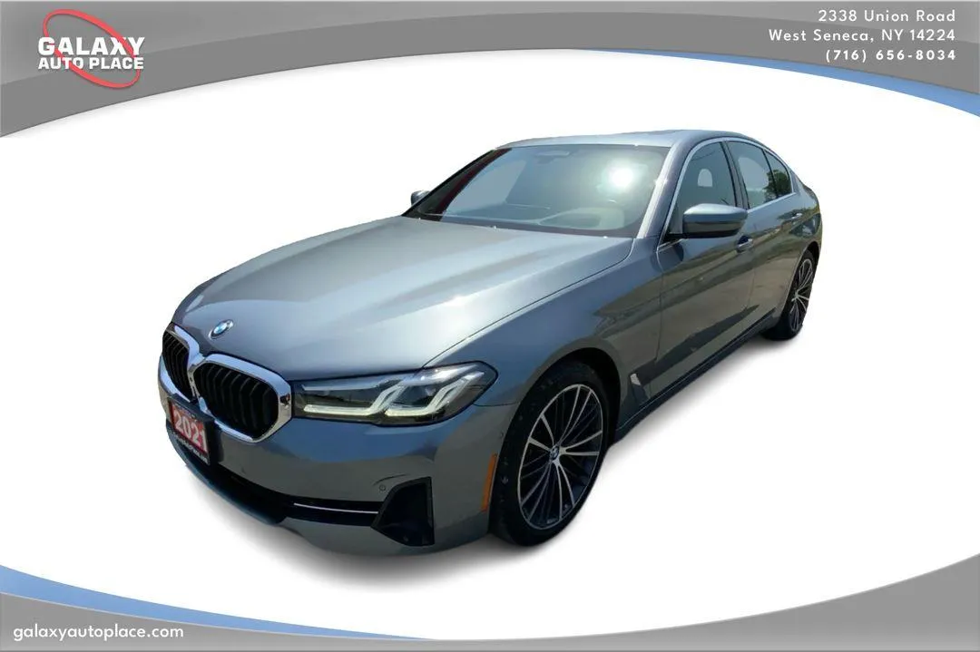 Gray 2021 BMW 5 Series 540i for sale in West Seneca, NY