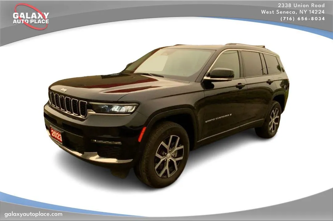 Blue 2023 Jeep Grand Cherokee L Limited for sale in West Seneca, NY