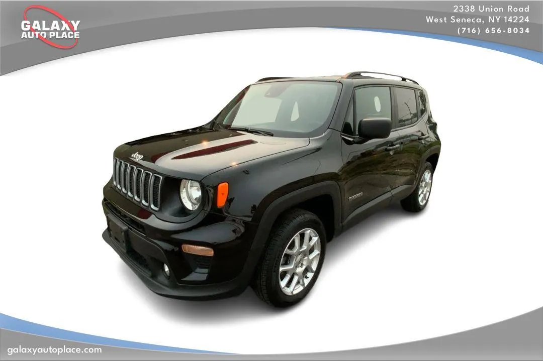 Black 2022 Jeep Renegade Latitude for sale in West Seneca, NY