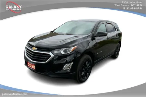Black 2020 Chevrolet Equinox LT for sale in West Seneca, NY