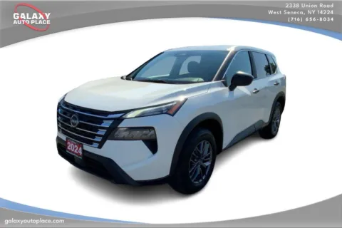 White 2024 Nissan Rogue S for sale in West Seneca, NY