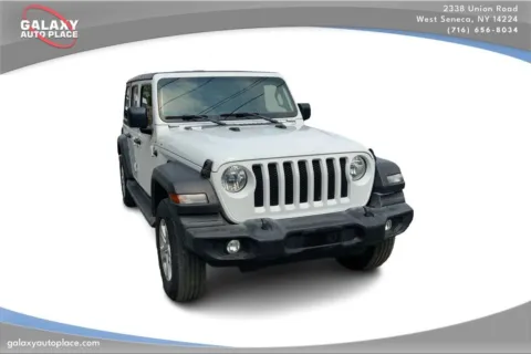 Another view of 2021 Jeep Wrangler Unlimited Sport S for sale in West Seneca, NY at Galaxy Auto Place
