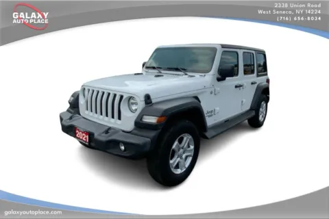 White 2021 Jeep Wrangler Unlimited Sport S for sale in West Seneca, NY