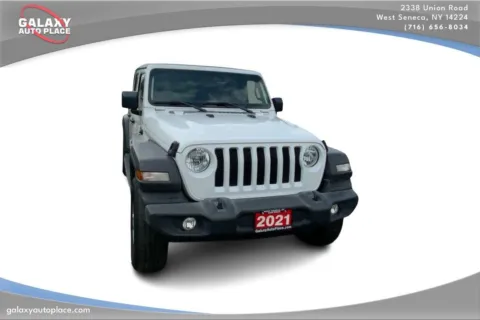 Another view of 2021 Jeep Wrangler Unlimited Sport S for sale in West Seneca, NY at Galaxy Auto Place