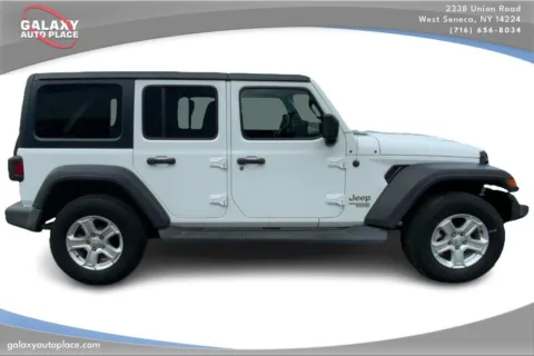 More photos of 2021 Jeep Wrangler Unlimited Sport S at Galaxy Auto Place, NY