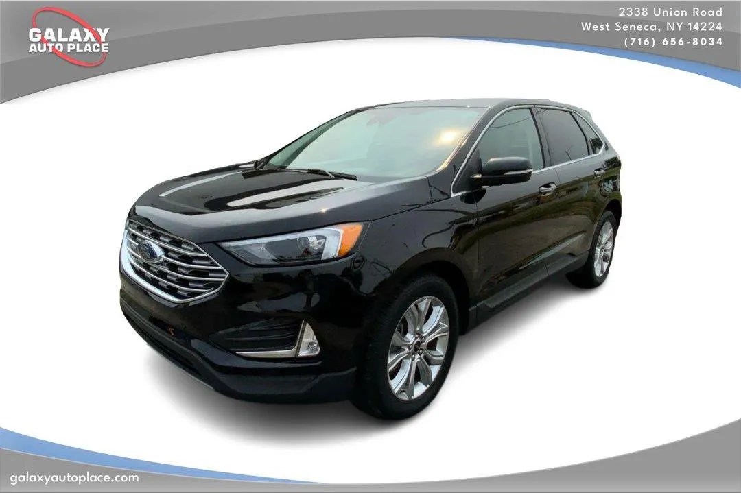 Black 2024 Ford Edge Titanium for sale in West Seneca, NY