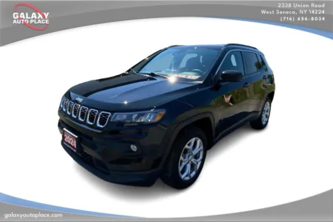 Black 2024 Jeep Compass Latitude for sale in West Seneca, NY