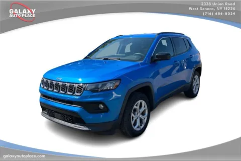 Blue 2024 Jeep Compass Latitude for sale in West Seneca, NY