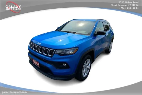 Blue 2024 Jeep Compass Latitude for sale in West Seneca, NY