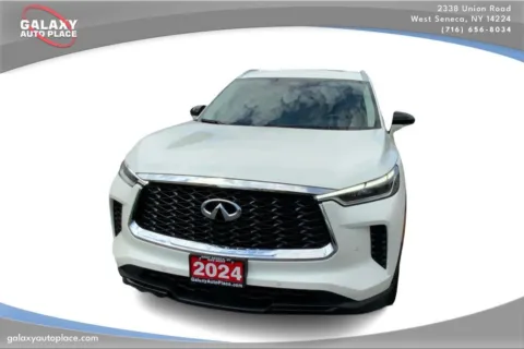 Photos of 2024 INFINITI QX60 LUXE for sale in West Seneca, NY at Galaxy Auto Place