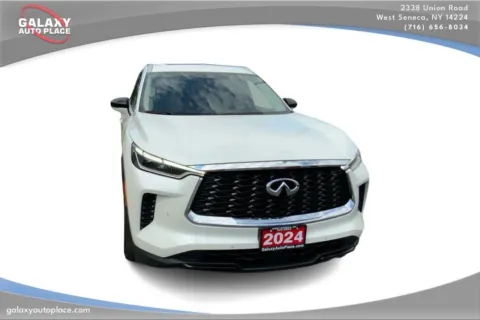 Another view of 2024 INFINITI QX60 LUXE for sale in West Seneca, NY at Galaxy Auto Place