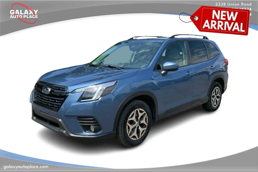 Blue 2022 Subaru Forester Premium for sale in West Seneca, NY