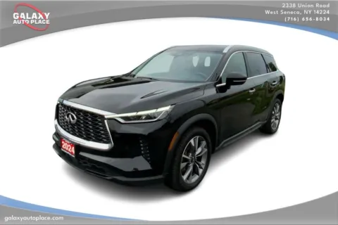 Black 2024 INFINITI QX60 LUXE for sale in West Seneca, NY