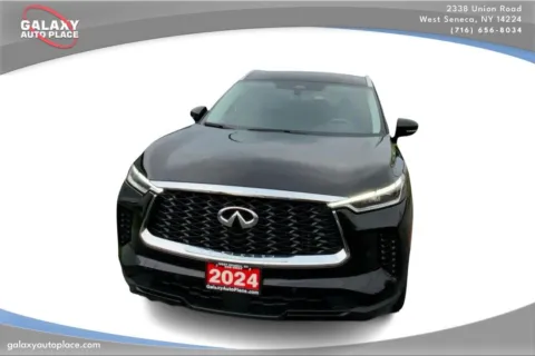 Photos of 2024 INFINITI QX60 LUXE for sale in West Seneca, NY at Galaxy Auto Place