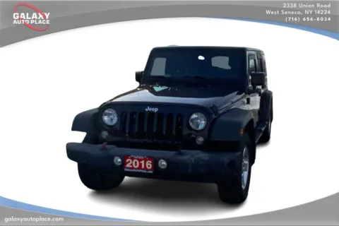 Photos of 2016 Jeep Wrangler Unlimited Sport for sale in West Seneca, NY at Galaxy Auto Place