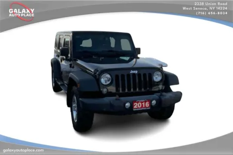 Another view of 2016 Jeep Wrangler Unlimited Sport for sale in West Seneca, NY at Galaxy Auto Place