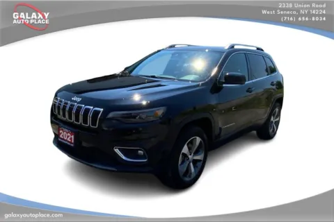 Black 2021 Jeep Cherokee Limited for sale in West Seneca, NY