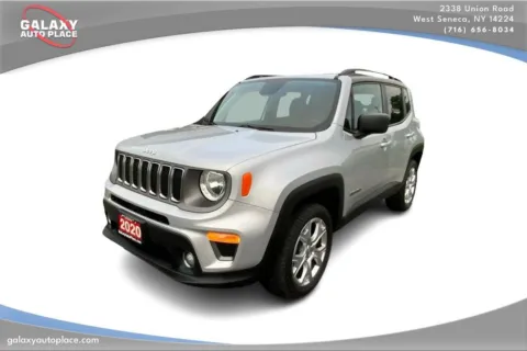Silver 2020 Jeep Renegade Limited for sale in West Seneca, NY