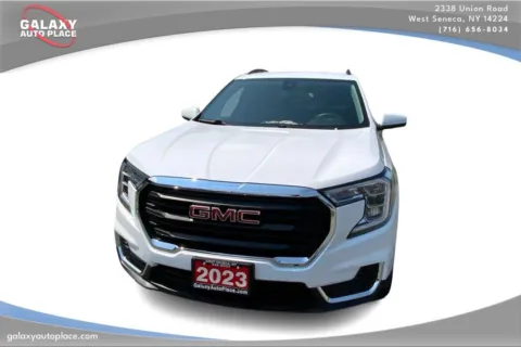 Photos of 2023 GMC Terrain SLE for sale in West Seneca, NY at Galaxy Auto Place