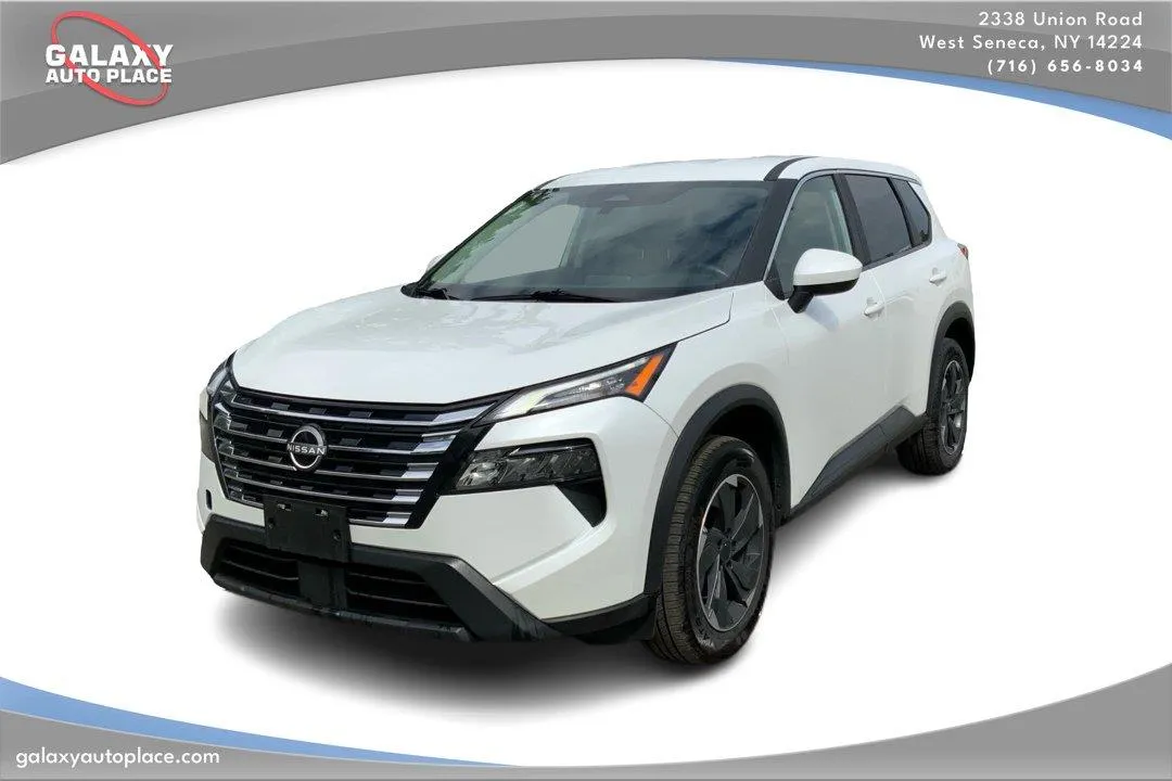 White 2025 Nissan Rogue SV for sale in West Seneca, NY