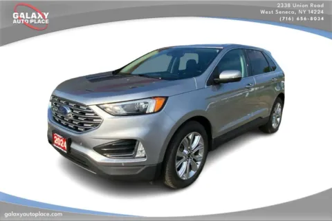 Silver 2024 Ford Edge Titanium for sale in West Seneca, NY