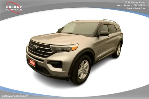 Silver 2021 Ford Explorer XLT for sale in West Seneca, NY