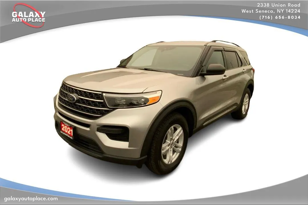 Silver 2021 Ford Explorer XLT for sale in West Seneca, NY