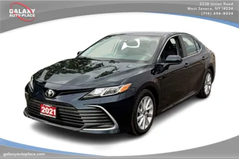 Green 2021 Toyota Camry LE for sale in West Seneca, NY
