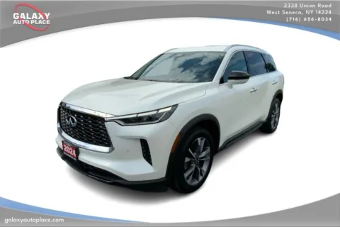 White 2024 INFINITI QX60 LUXE for sale in West Seneca, NY