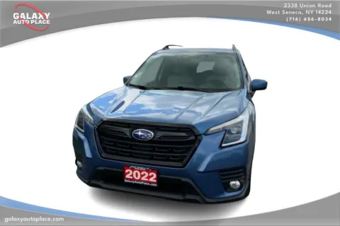 Photos of 2022 Subaru Forester Premium for sale in West Seneca, NY at Galaxy Auto Place