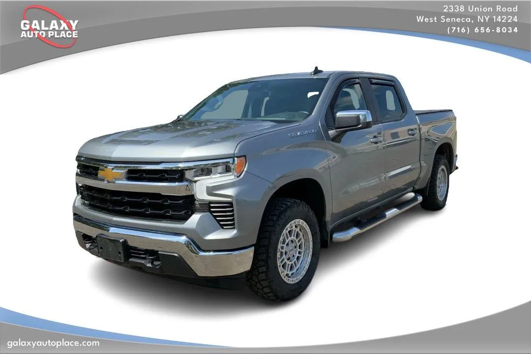 Gray 2024 Chevrolet Silverado 1500 LT for sale in West Seneca, NY