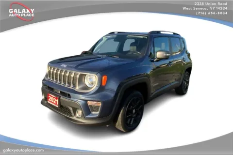Blue 2021 Jeep Renegade Limited for sale in West Seneca, NY