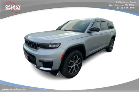 Silver 2023 Jeep Grand Cherokee L Limited for sale in West Seneca, NY