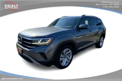 Gray 2021 Volkswagen Atlas 2.0T SEL for sale in West Seneca, NY