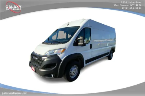 White 2025 Ram ProMaster Cargo Van Tradesman for sale in West Seneca, NY