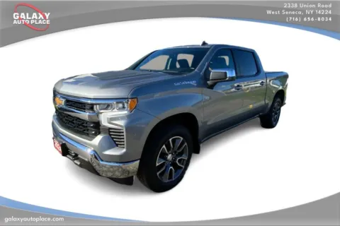 Gray 2024 Chevrolet Silverado 1500 LT for sale in West Seneca, NY