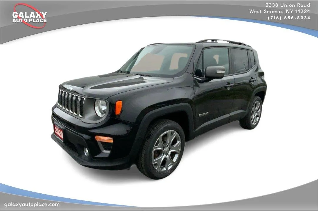 Black 2020 Jeep Renegade Limited for sale in West Seneca, NY